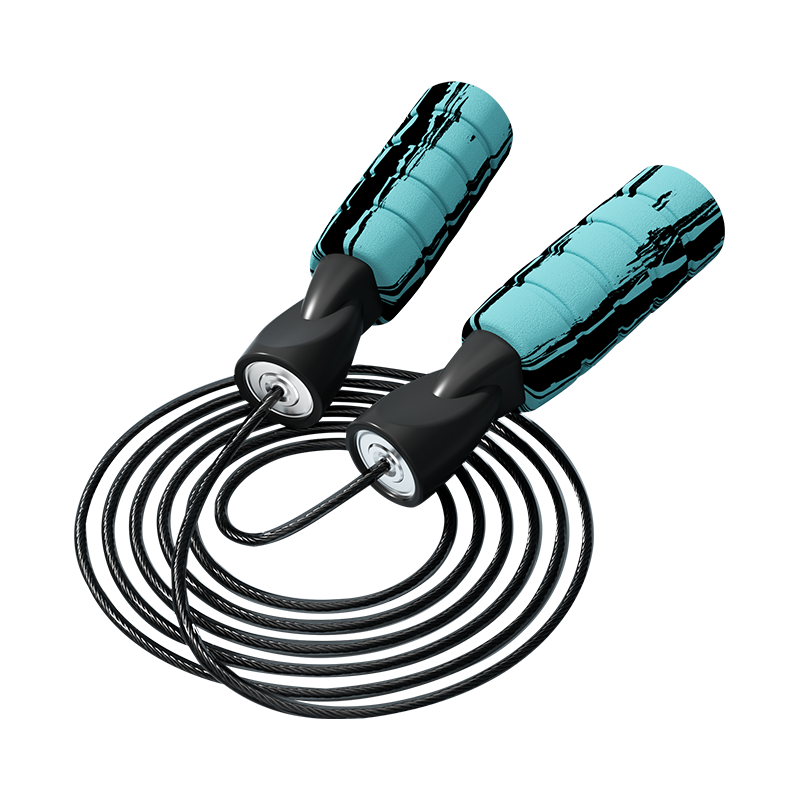 TS-4 Grafiti u boji/Spužvasta ručka od jednobojne pjene za preskakanje užeta za odrasle